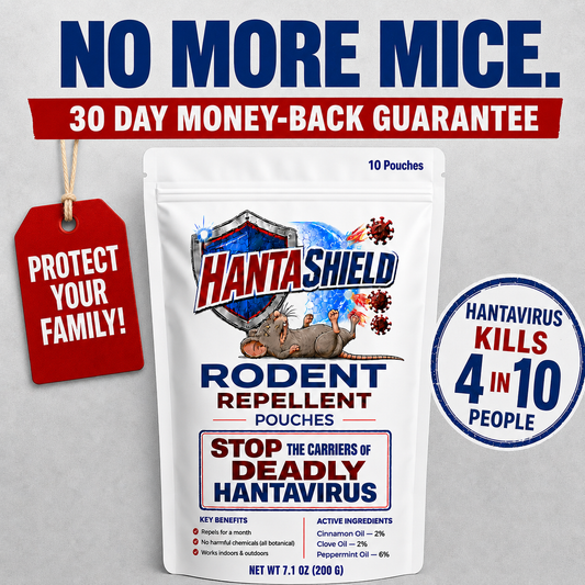 Mouse Repellent with Hantavirus Protection Guaranteed - HantaShield